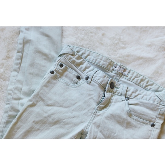 Free People Denim - Free People | light aqua skinny jean